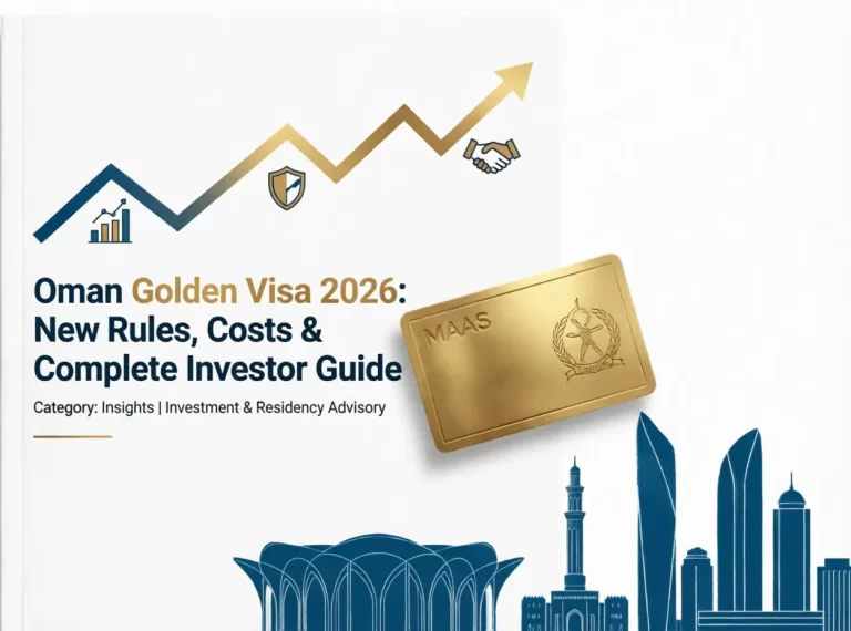 Oman Investor Visa vs UAE Golden Visa: In-Depth Comparison of Tax, Costs, Rights & Family Benefits