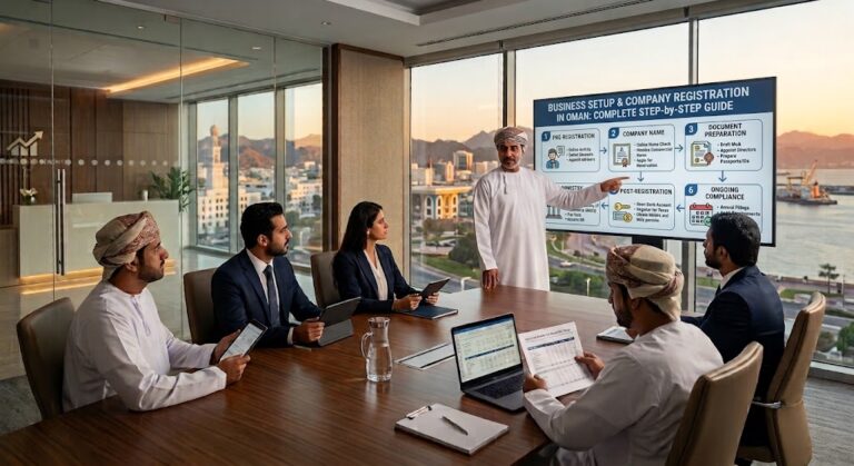 How to Register a Company in Oman (2026): The Complete Step-by-Step Investor Guide