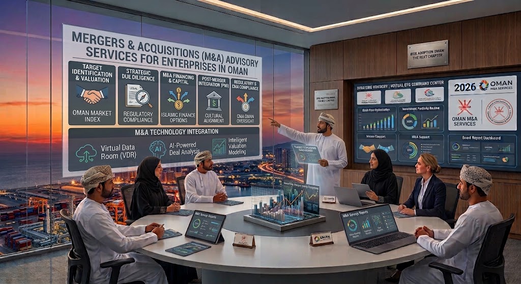 Mergers & Acquisitions (M&A) Advisory Services for Enterprises in Oman