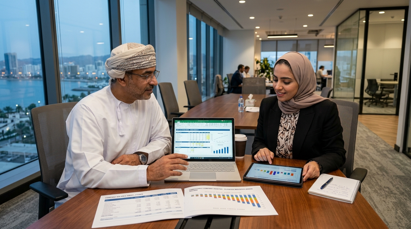 Business Valuation DCF EBITDA Multiples Oman