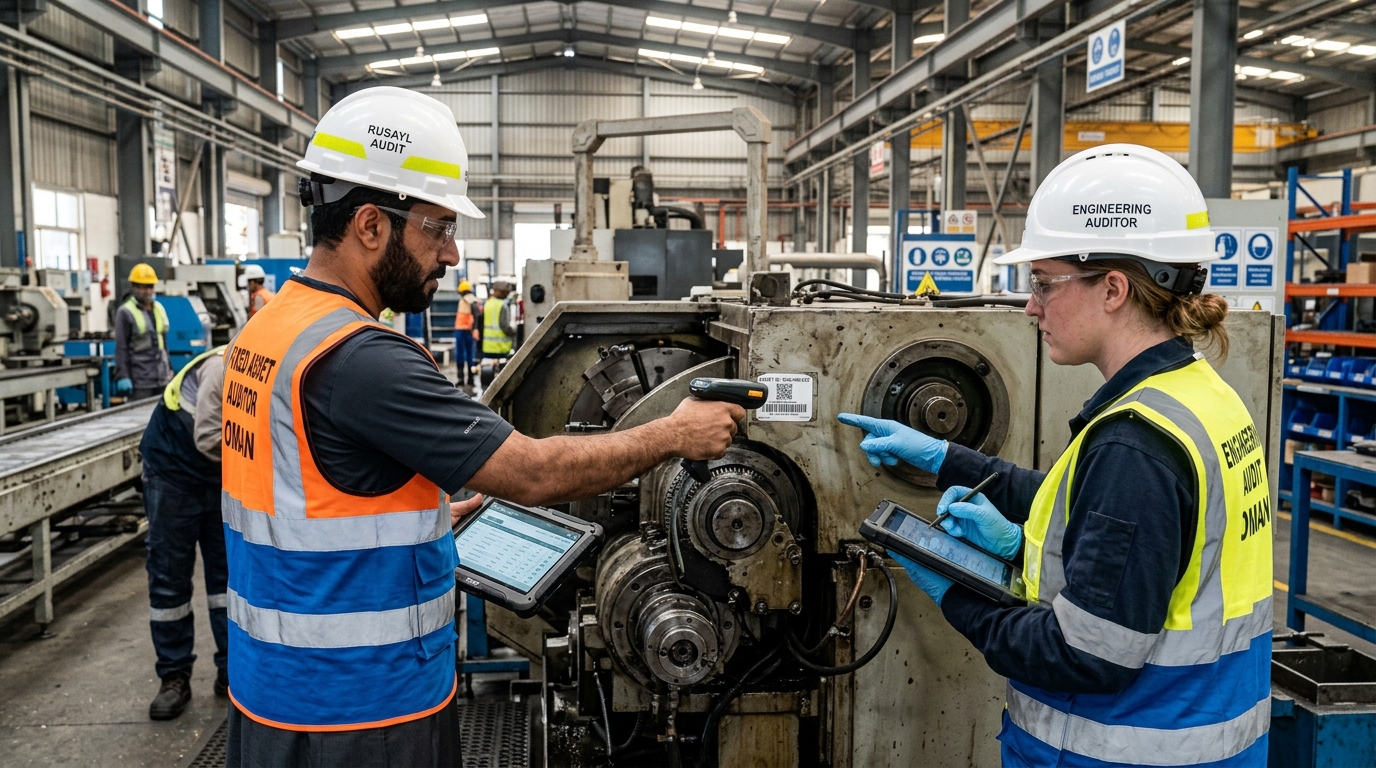 Fixed Asset Register Impairment Testing IAS 36 Oman Industrial