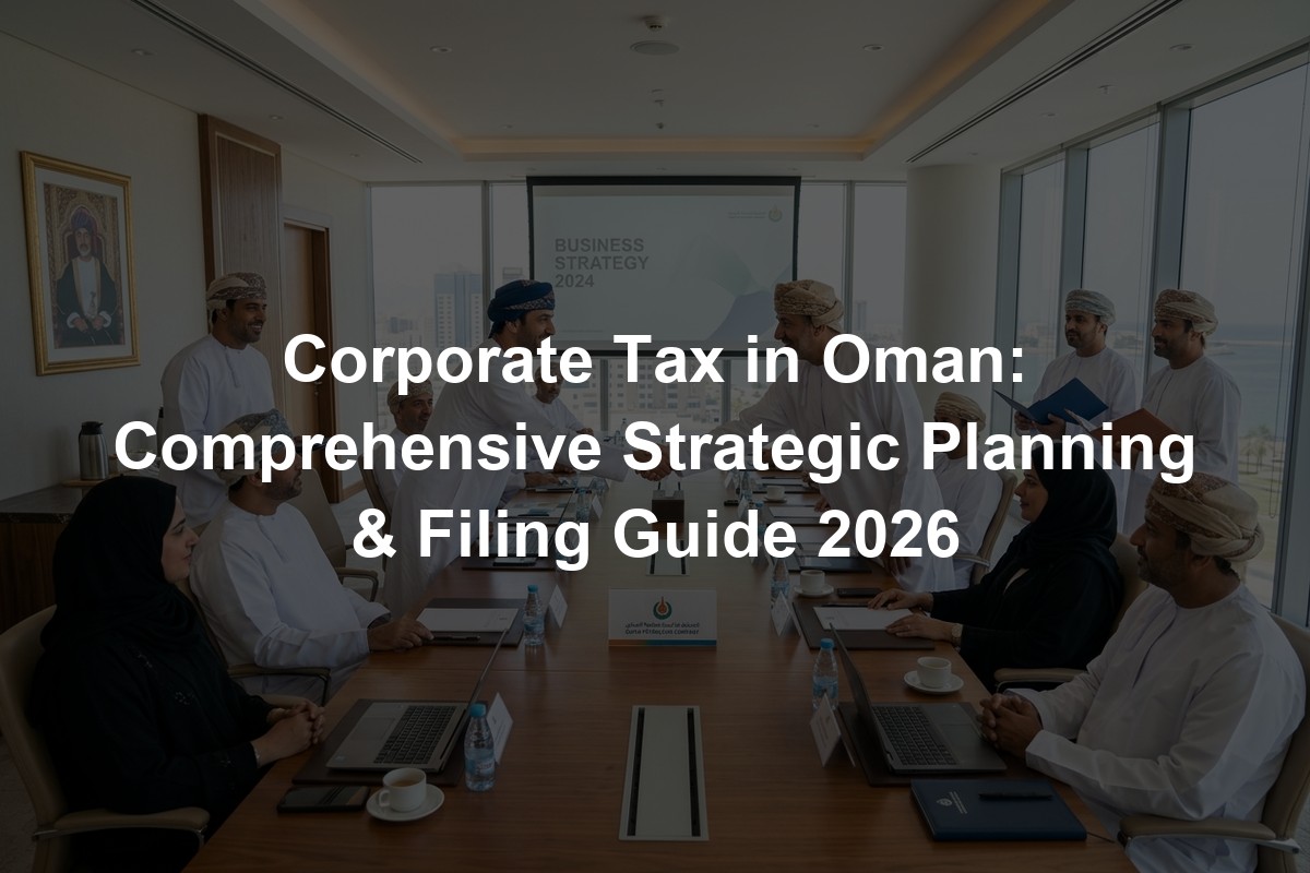 Corporate Tax in Oman: Comprehensive Strategic Planning & Filing Guide 2026