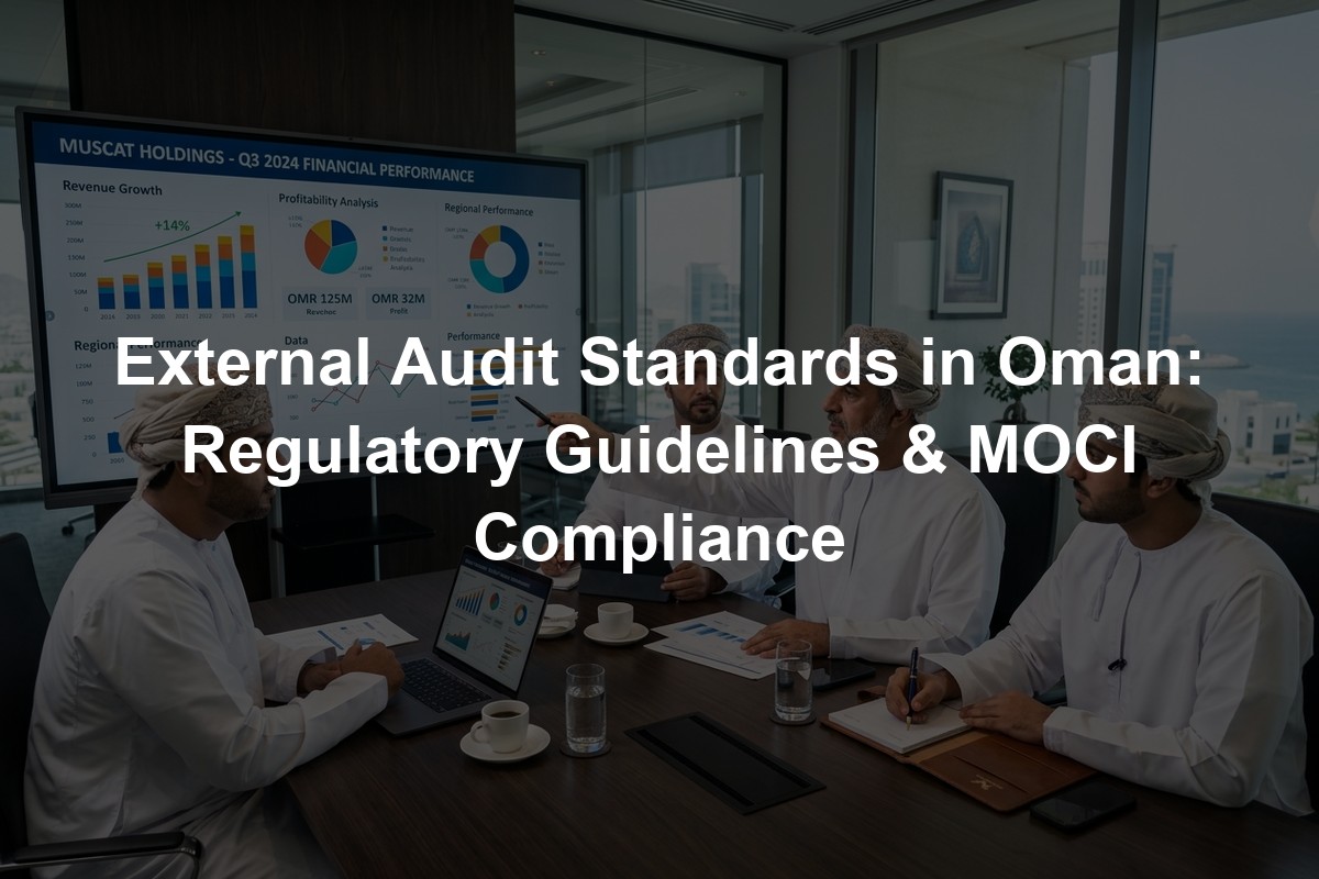 External Audit Standards in Oman: Regulatory Guidelines & MOCI Compliance