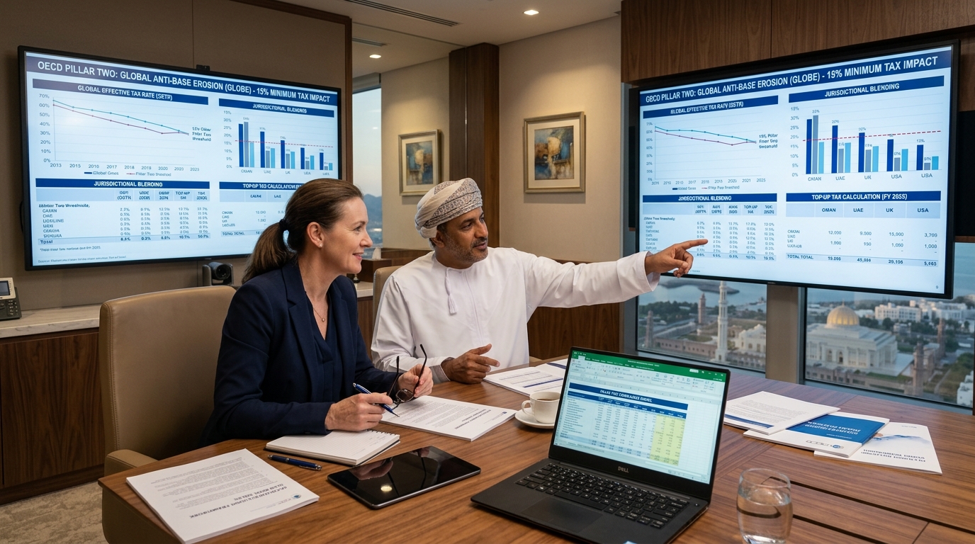 OECD Pillar Two Global Minimum Tax Oman RD 70/2024