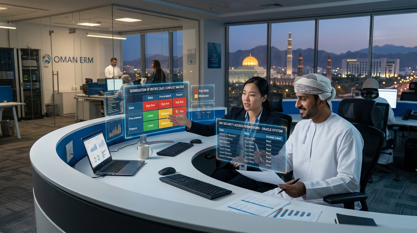 Segregation of Duties SoD Fraud Prevention Oman Enterprises