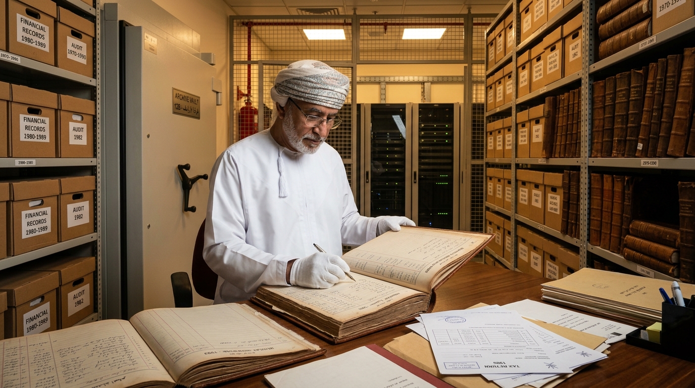 Statutory Accounting Records Audit Trail Retention Rules Oman