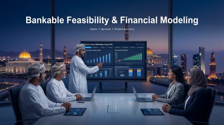 Bankable Feasibility Studies & Financial Modeling For Oman Vision 2040 Projects (2026 Guide)