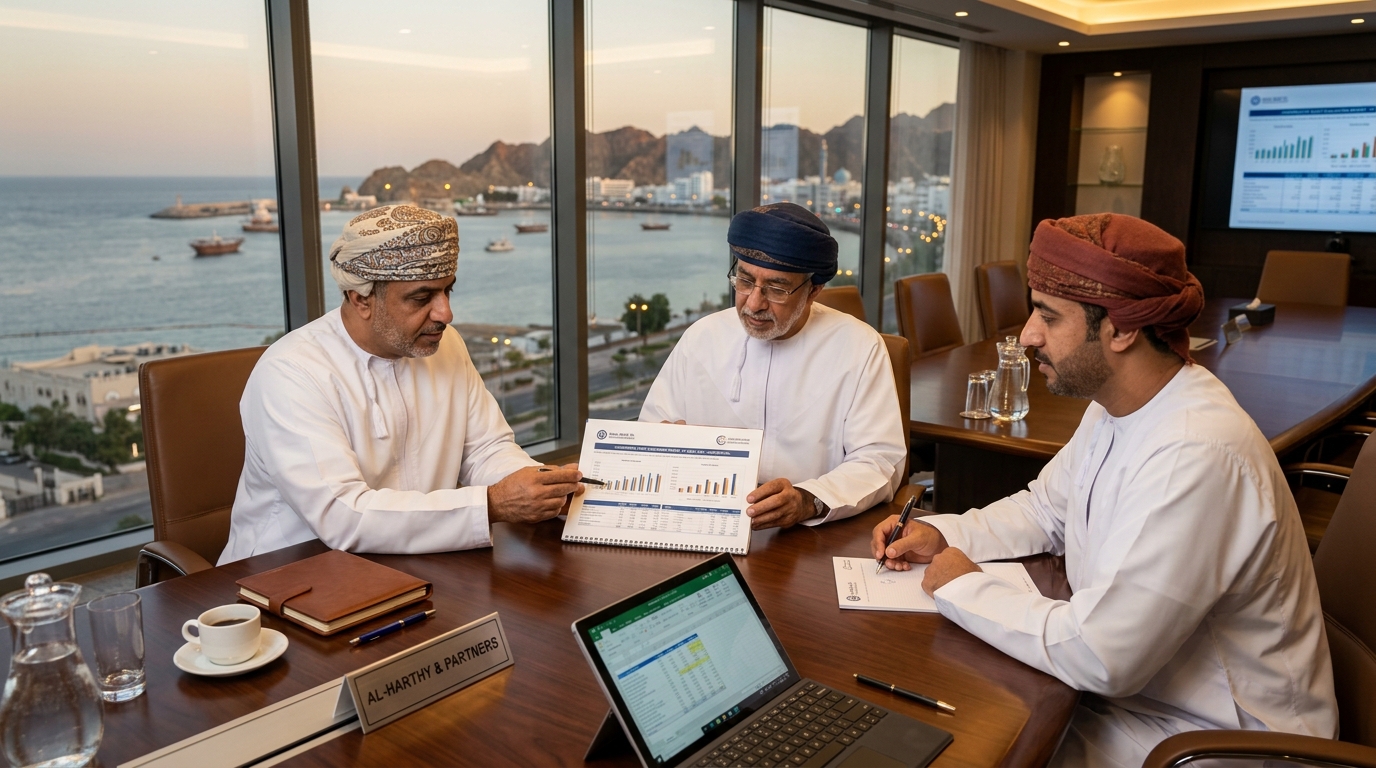 Comparison between Big Four accounting networks and specialized local audit firms in Oman