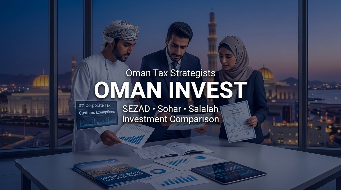 Duqm (Sezad), Sohar & Salalah Free Zones: Tax Incentives Vs. Mainland Oman (2026 Analysis)
