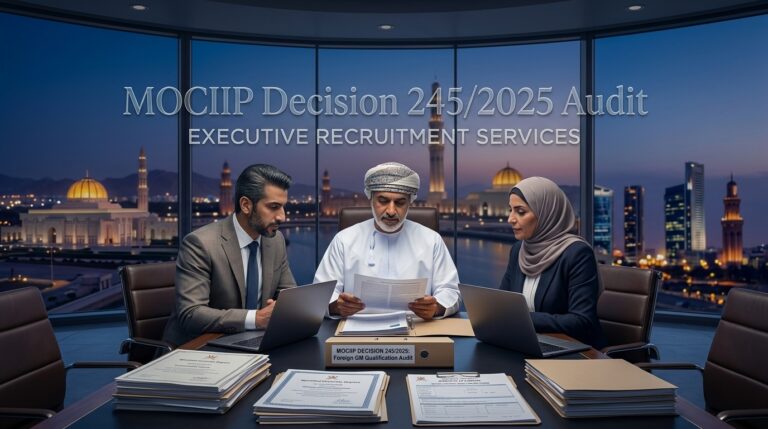 Mociip Decision 245/2025: Foreign General Manager Qualifications & Commercial Appointments In Oman