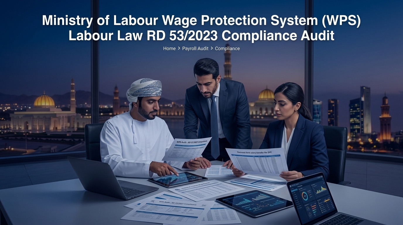 Wps Salary Transfer & Audit Compliance Under Oman Labour Law (Royal Decree 53/2023)